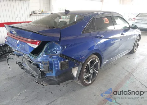 2023 Hyundai Elantra N Line from USA, damaged, VIN KMHLR4AF2PU507591